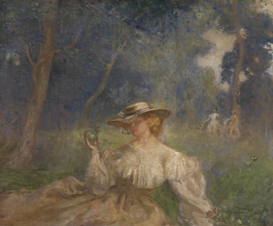 Un après-midi d'été : La pomme verte - Charles Conder