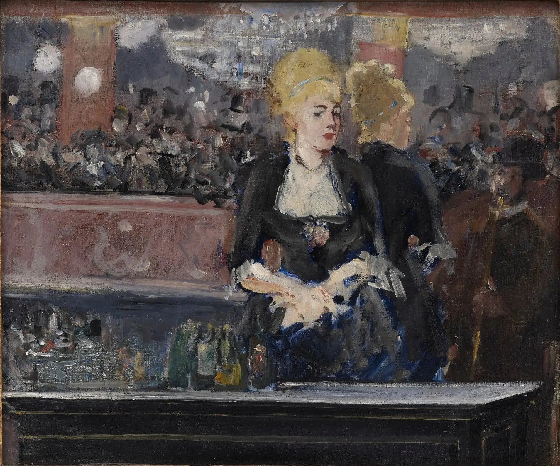 Un bar aux Folies-Bergère - Édouard Manet image 1 copie peinte à la main à l’huile