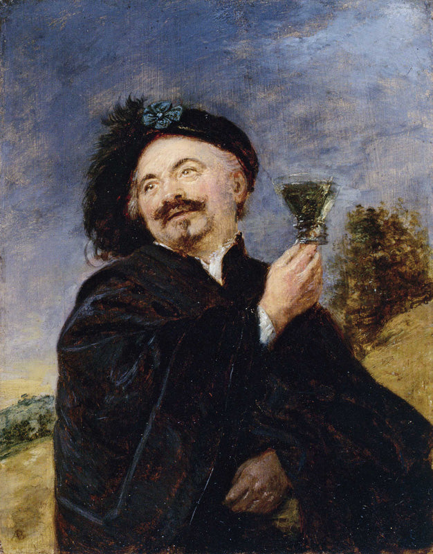 Un Buveur - Adriaen Brouwer image 1 copie de tableau peinte à la main