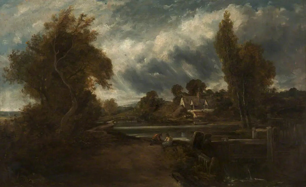 Un cadenas sur la Stour - John Constable - Alpha Reproduction