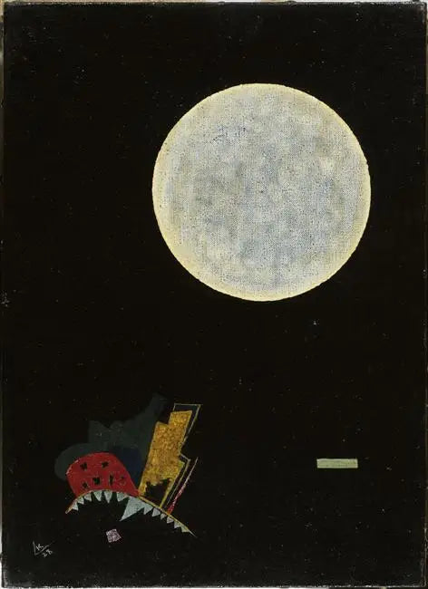 Un cercle (A) - Vassily Kandinsky image 1 reproduction réalisée par Alpha Reproduction
