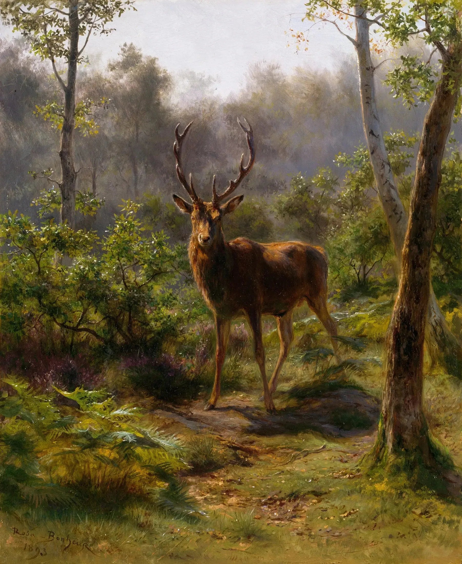 Un cerf - Rosa Bonheur image 1 tableau peint à l’huile sur toile