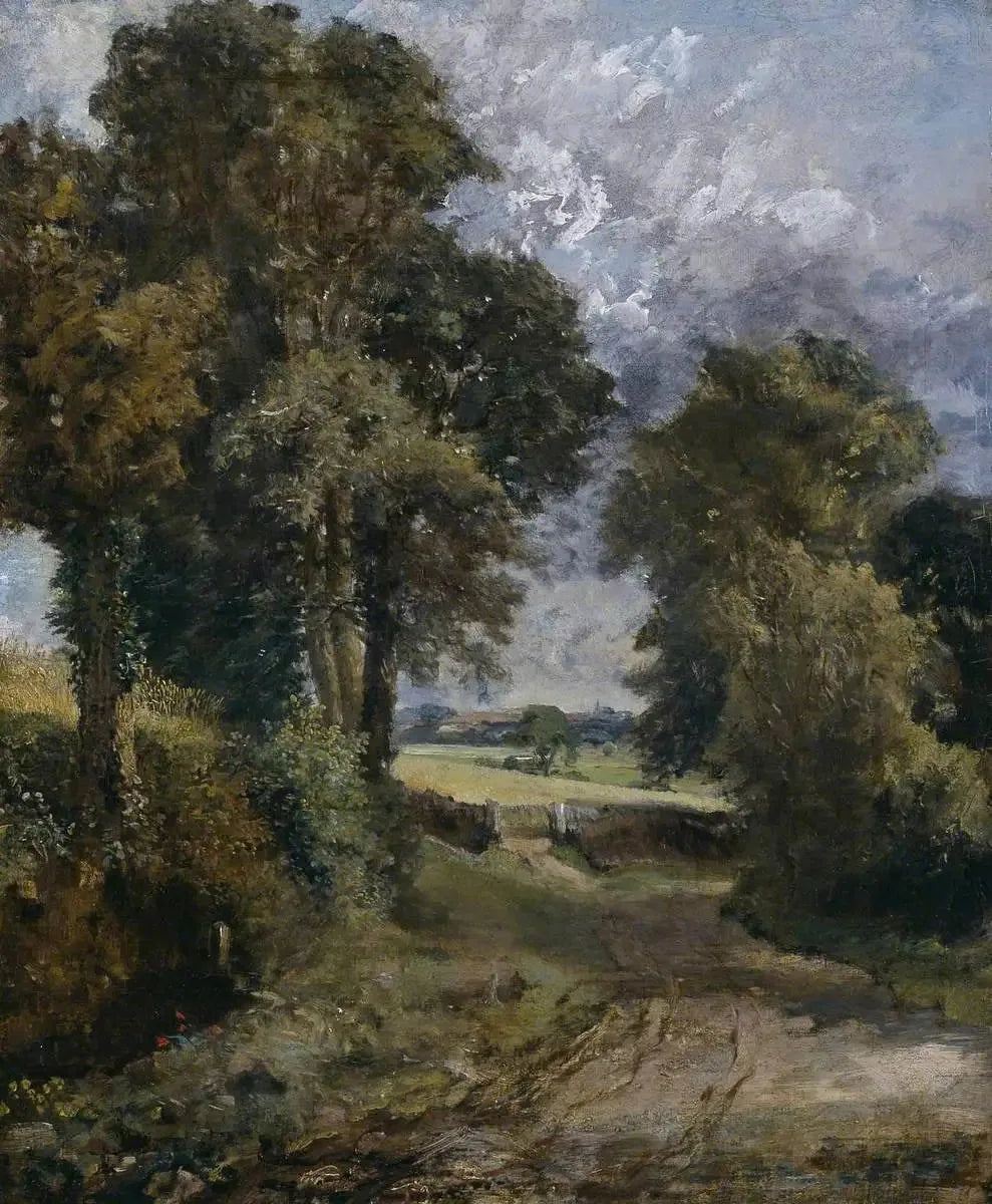 Un champ de maïs - John Constable image 1 reproduction d’œuvre d’art à l’huile