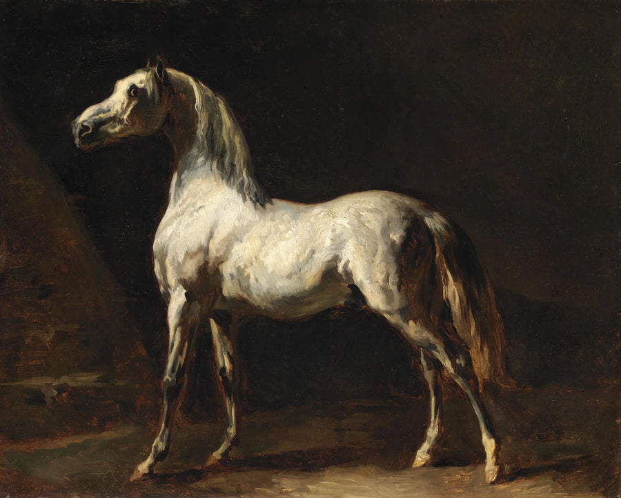 Un cheval - Théodore Géricault