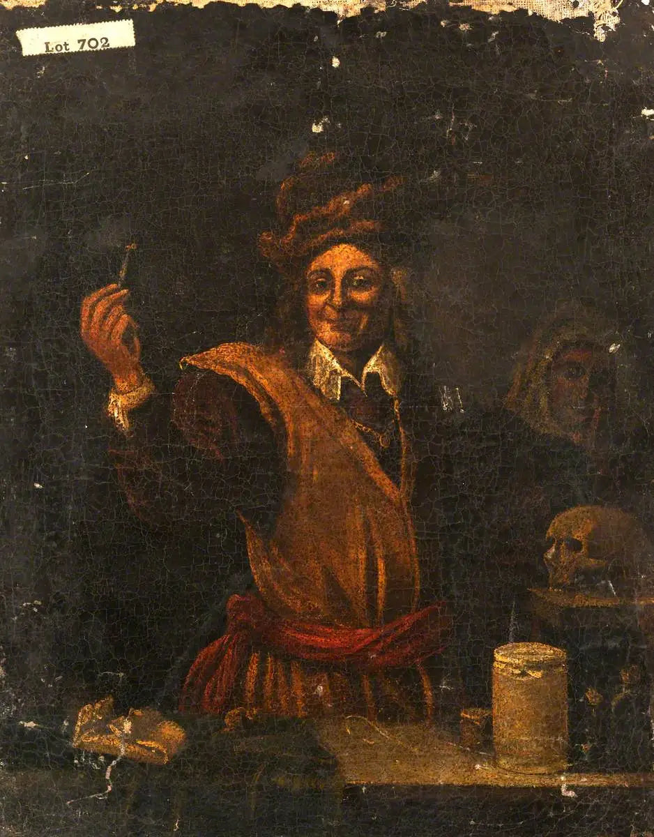 Un chirurgien qui a extrait une dent - David Teniers le Jeune image 1 reproduction artisanale de tableau