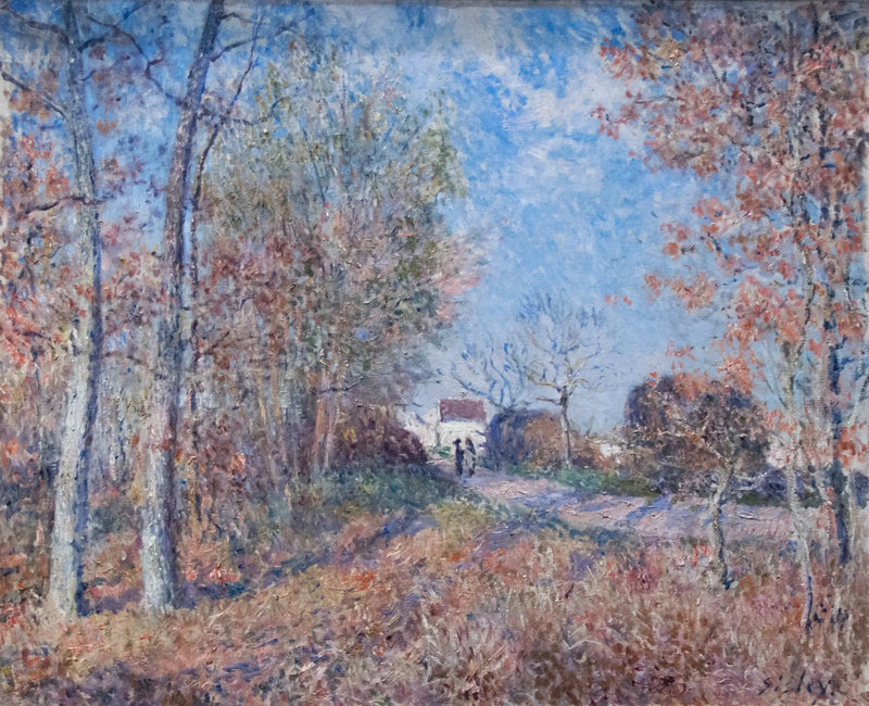 Un coin de bois aux Sablons - Alfred Sisley