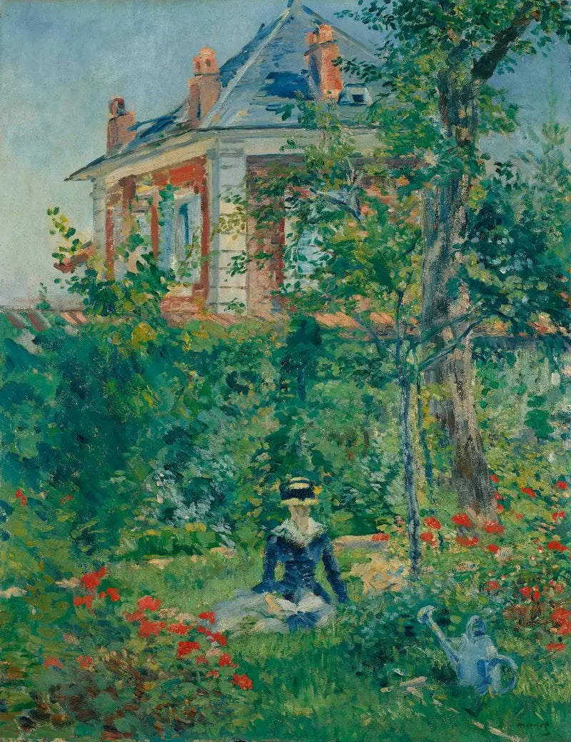 Un Coin du jardin de Bellevue - Édouard Manet