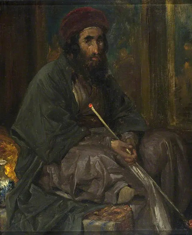 Un colporteur persan - Frederic Leighton
