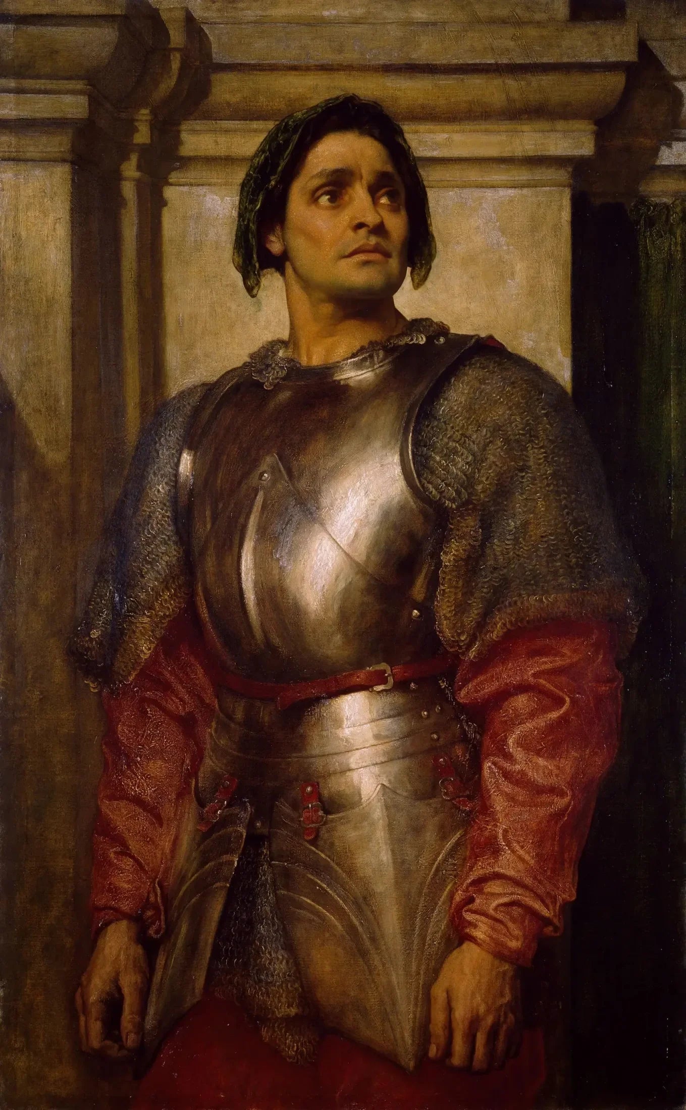 Un condottiere - Frederic Leighton image 1 copie de tableau peinte à la main