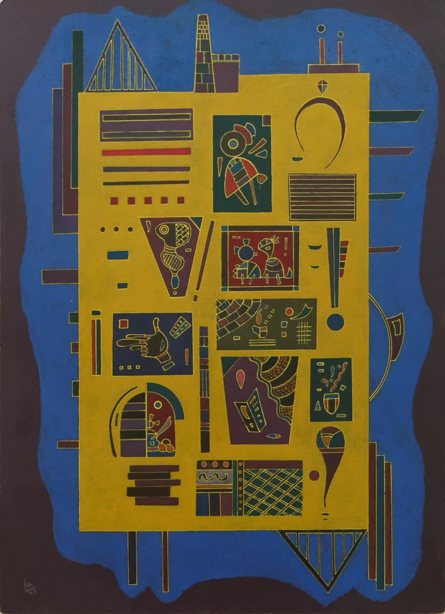 Un conglomérat - Vassily Kandinsky