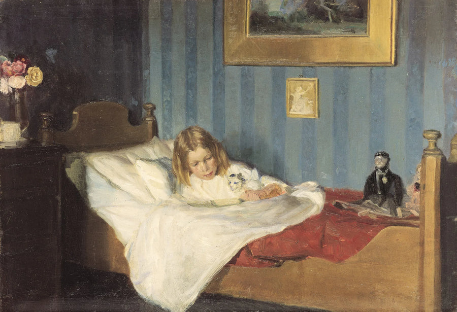 Un convalescent - Michael Peter Ancher