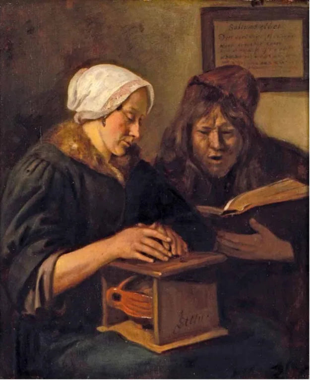 Un couple lit la Bible - Jan Steen