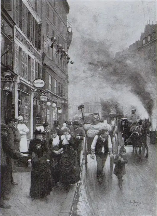 Un déménagement - Jean Béraud image 1 reproduction d’œuvre d’art à l’huile