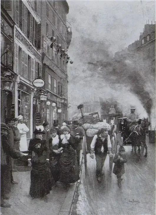 Un déménagement - Jean Béraud image 1 reproduction d’œuvre d’art à l’huile