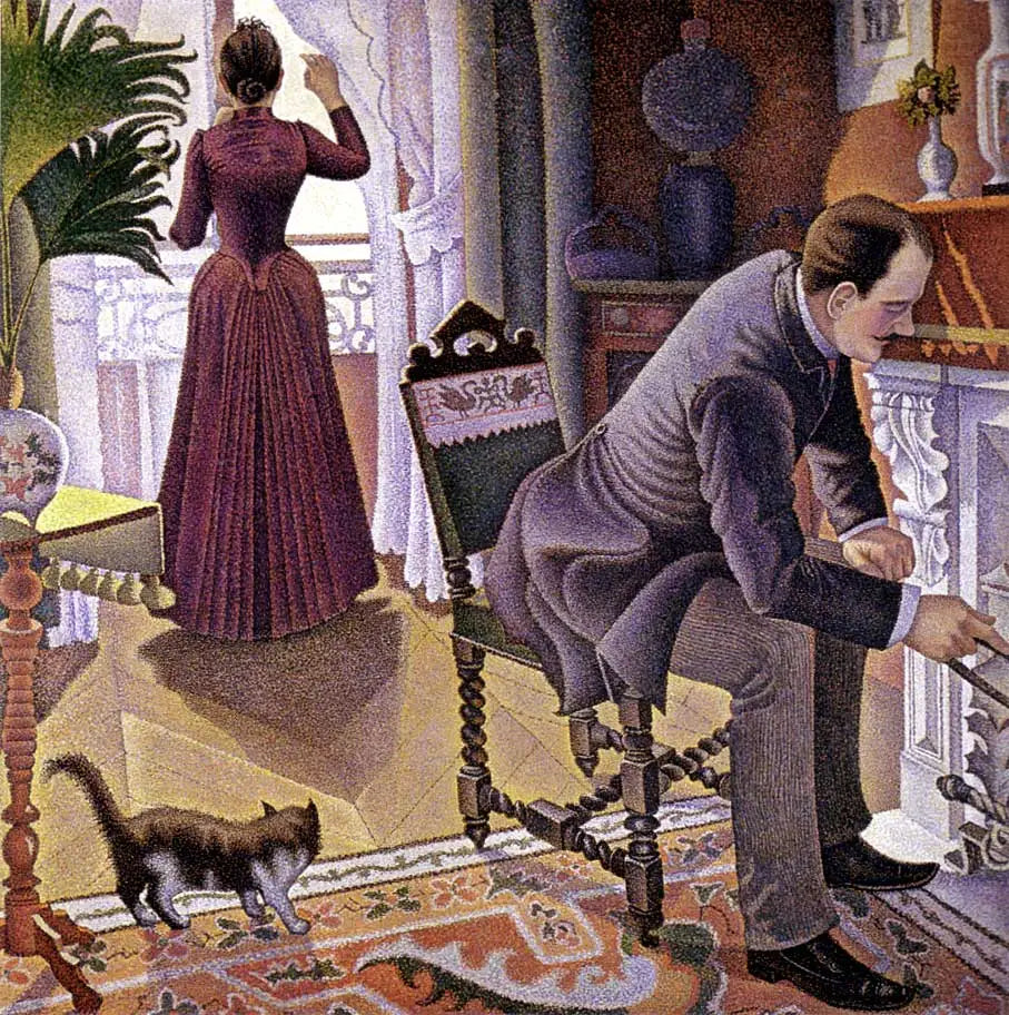 Un dimanche - Paul Signac image 1 reproduction réalisée par Alpha Reproduction