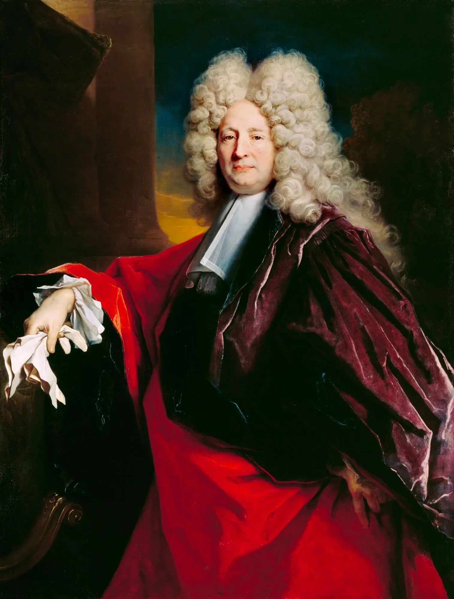 Un échevin de Paris - Nicolas de Largillière image 1 reproduction artisanale de tableau