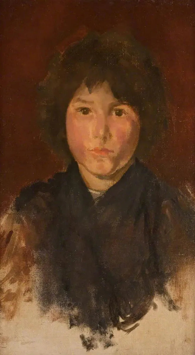 Un enfant corse - James Abbott McNeill Whistler image 1 reproduction de peinture à l’huile