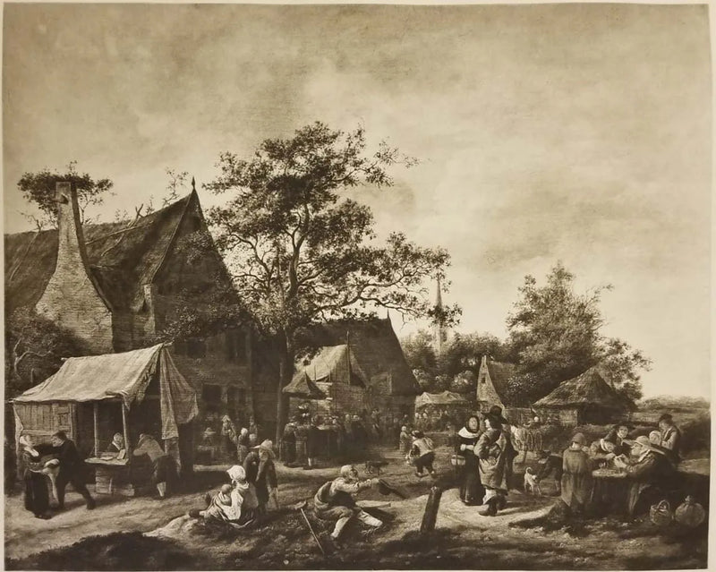 Un festival de village - Jan Steen