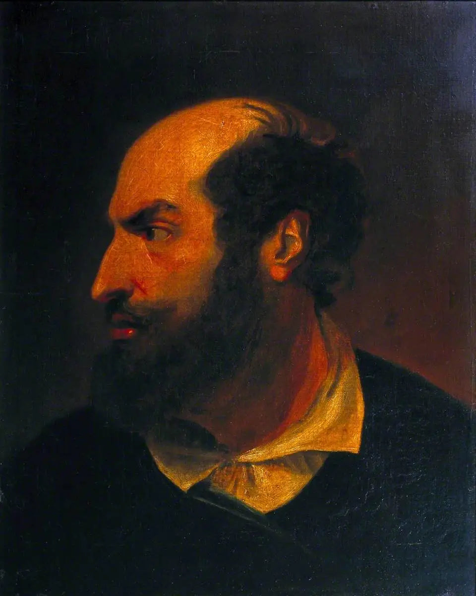 Un gentleman espagnol (d'après « Shylock » de John Jackson) - John Everett Millais image 1 copie peinte à la main à l’huile