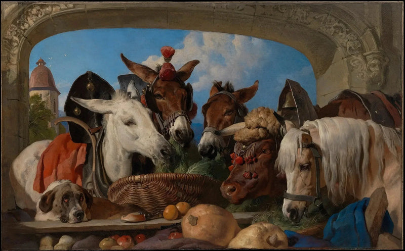 Un groupe d'animaux, Genève - Edwin Henry Landseer