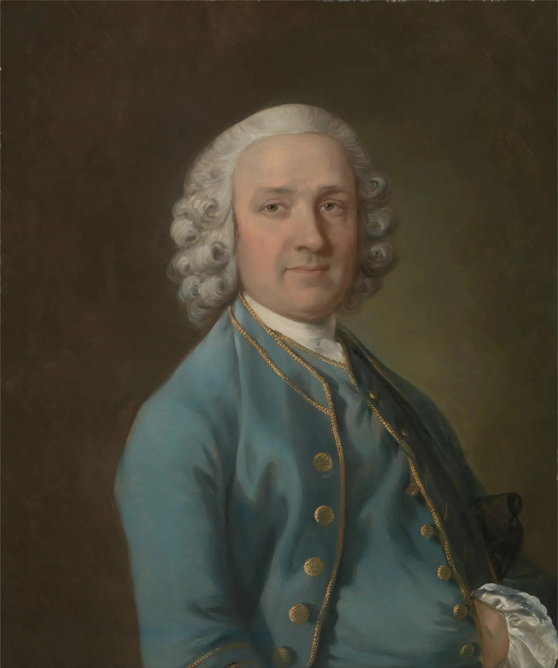 Un homme appelé M. Wood, le maître de danse - Thomas Gainsborough image 1 copie peinte à la main à l’huile