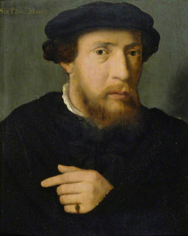 Un homme avec une bague d'émeraude - Joos van Cleve image 1 tableau peint à l’huile sur toile