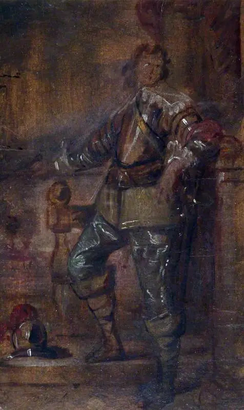 Un homme en demi-armure - Antoine van Dyck image 1 reproduction réalisée par Alpha Reproduction