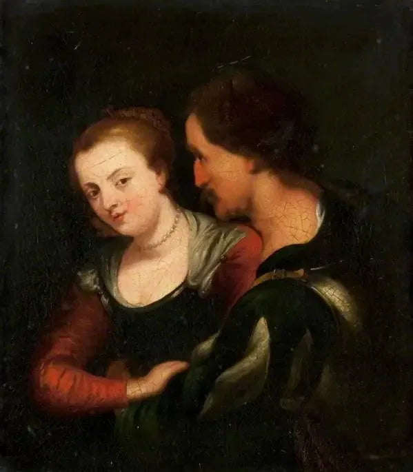 Un homme et une fille - Peter Paul Rubens