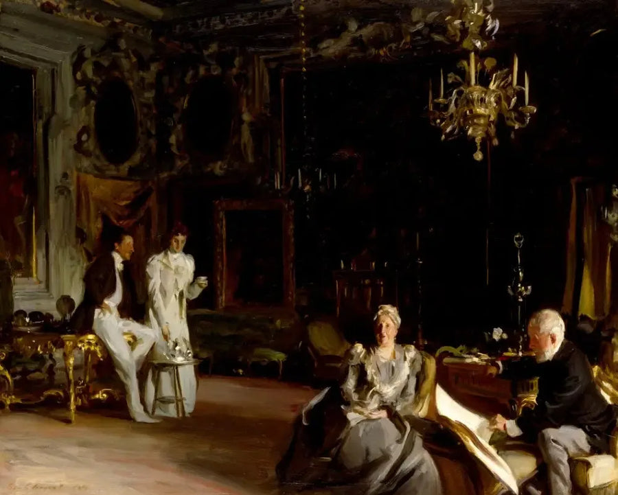 Un intérieur à Venise - John Singer Sargent