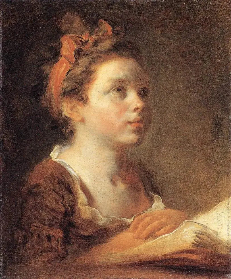 Un jeune érudit - Jean-Honoré Fragonard