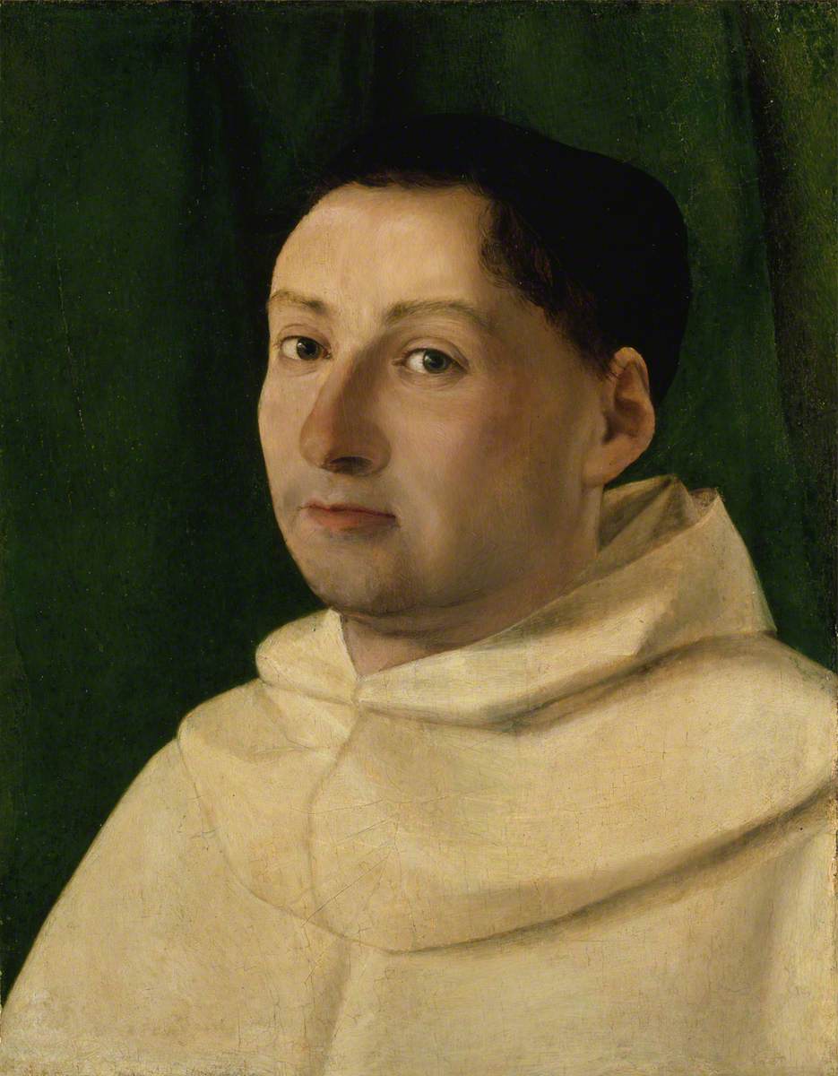 Un jeune moine dominicain - Lorenzo Lotto image 1 tableau peint à l’huile sur toile