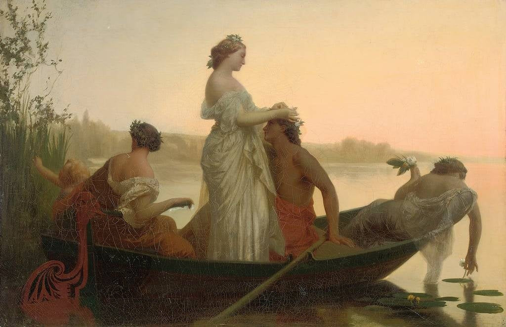 Un mariage idyllique - Henri-Pierre Picou image 1 copie de tableau peinte à la main