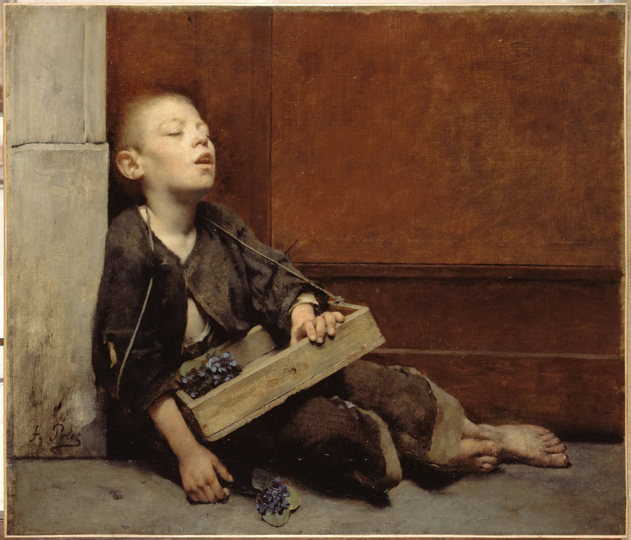 Un martyr. Le Marchand de violettes - Fernand Pelez