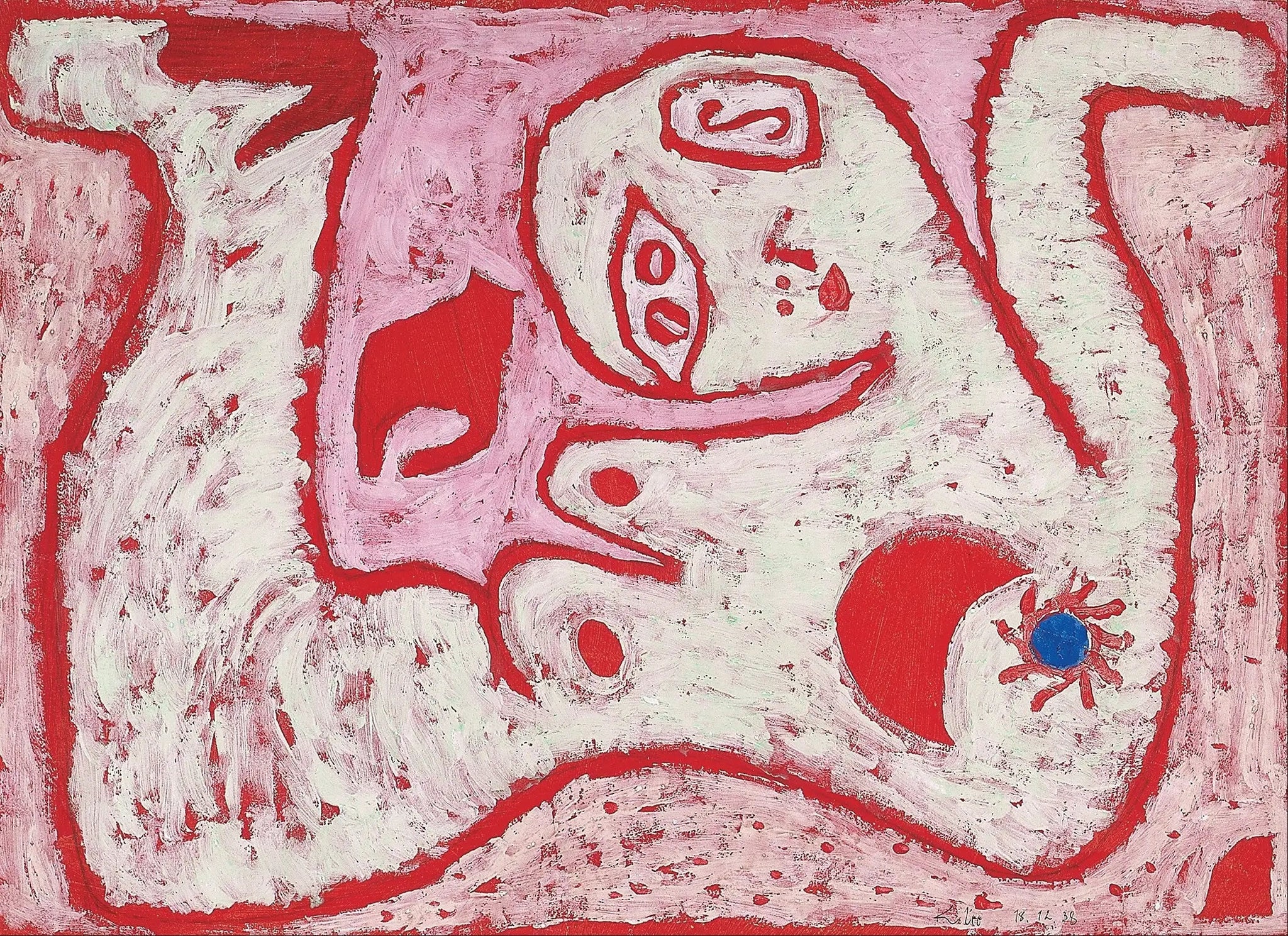 un message pour Dieu - Paul Klee image 1 copie de tableau peinte à la main