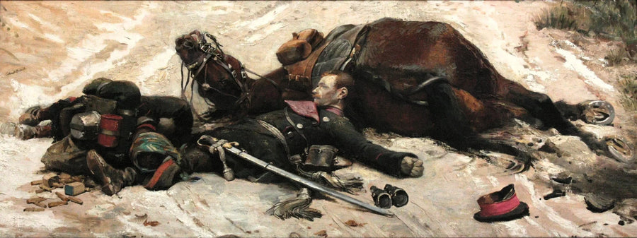 Un mobile tué - Édouard Detaille