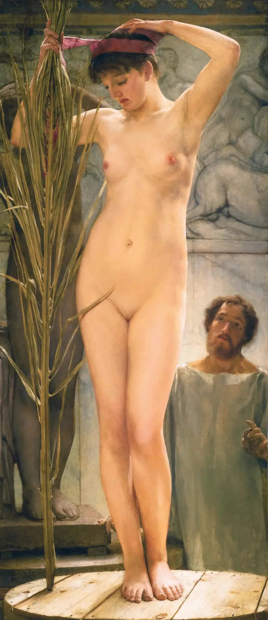Un modèle - Lawrence Alma-Tadema image 1 copie de tableau peinte à la main