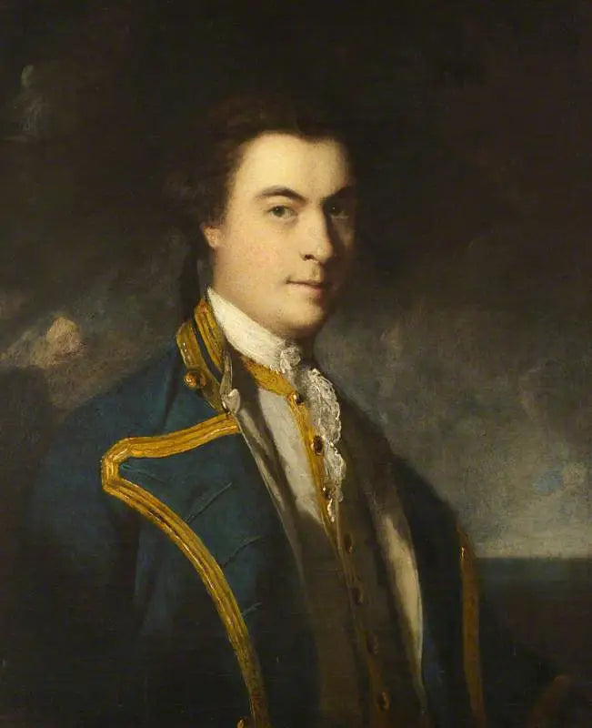 Un officier de marine inconnu - Joshua Reynolds image 1 reproduction réalisée par Alpha Reproduction