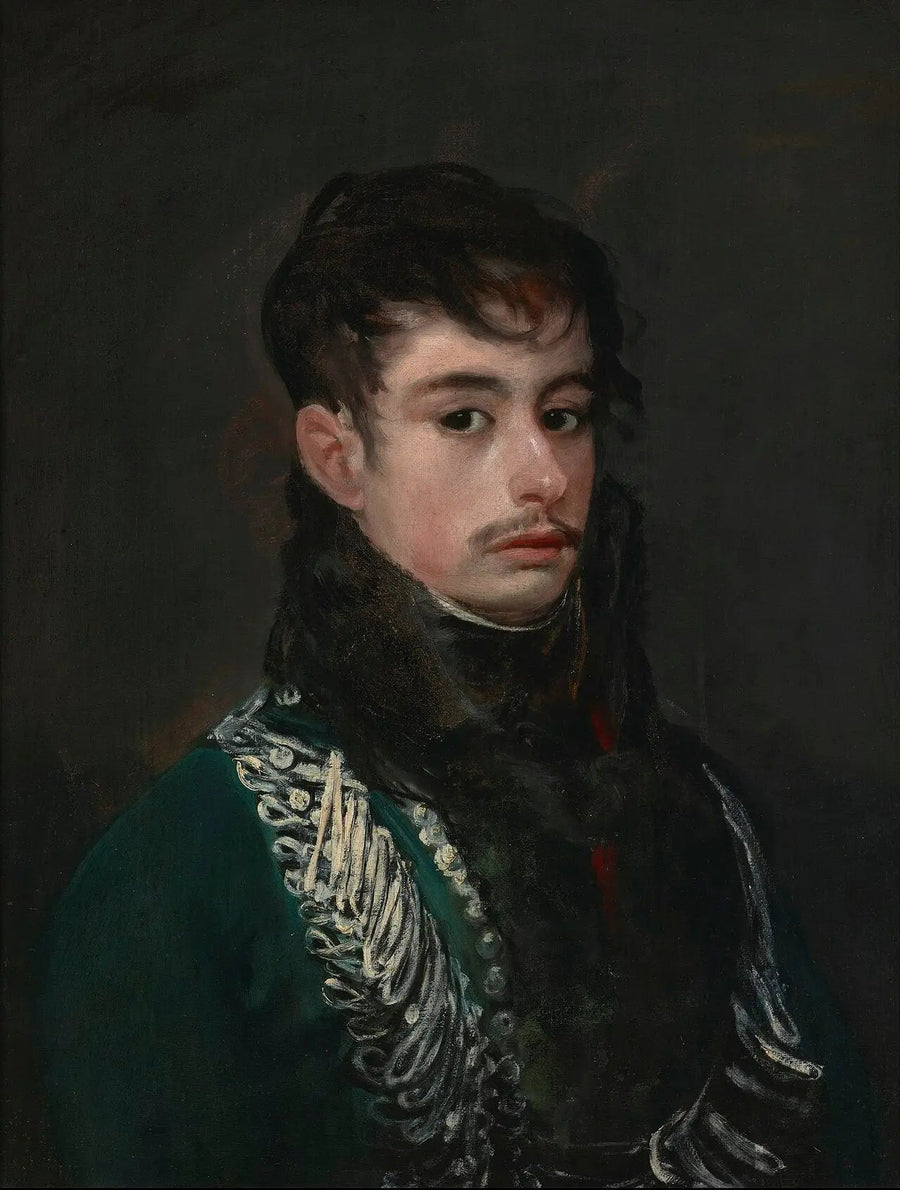 Un officier (probablement le comte de Teba) - Francisco de Goya