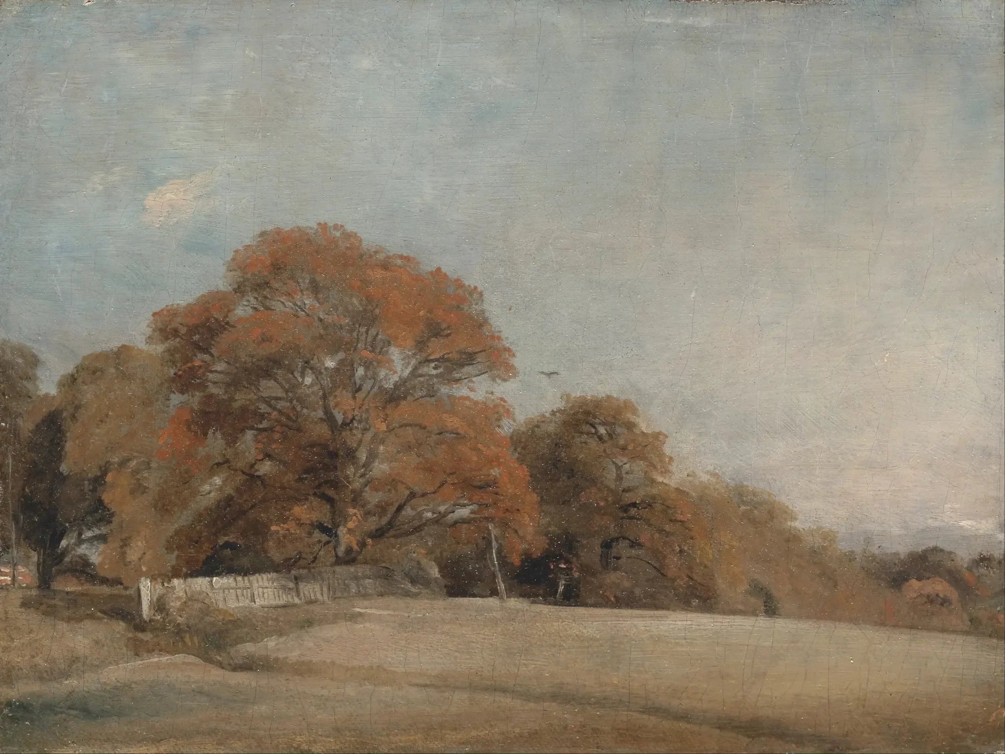 Un paysage automnal à East Bergholt - John Constable image 1 copie peinte à la main à l’huile