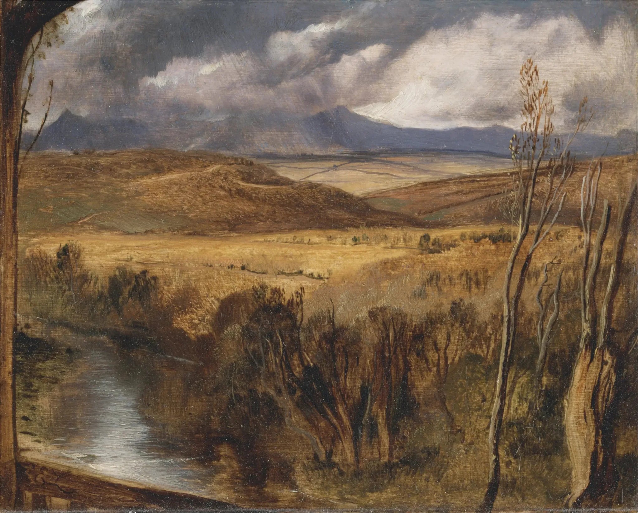 Un paysage des hautes terres - Edwin Henry Landseer image 1 reproduction artisanale de tableau