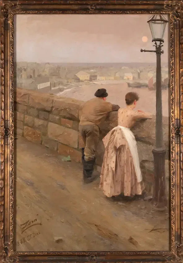 Un pêcheur - Anders Zorn image 1 copie peinte à la main à l’huile
