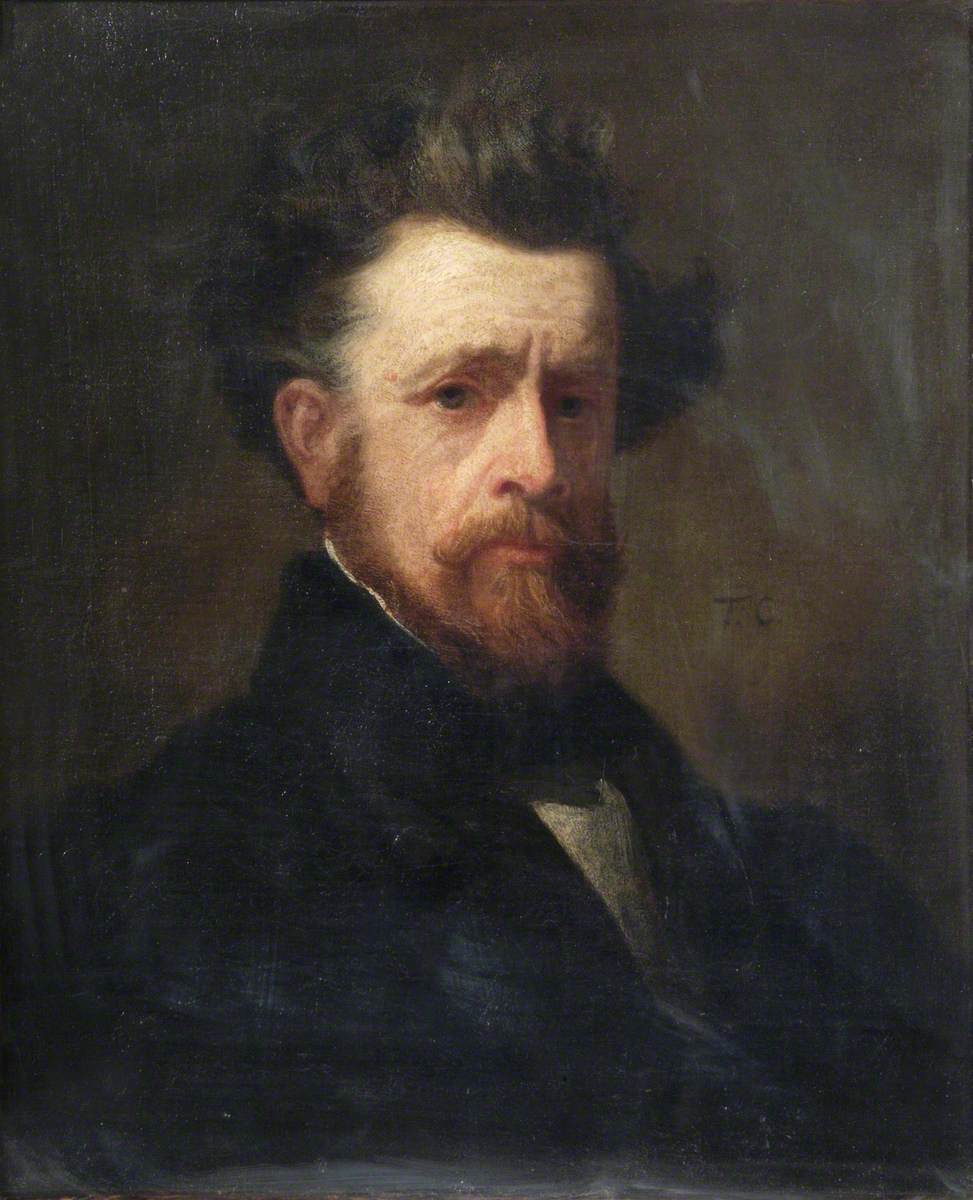 Un portrait - Thomas Couture image 1 reproduction d’œuvre d’art à l’huile
