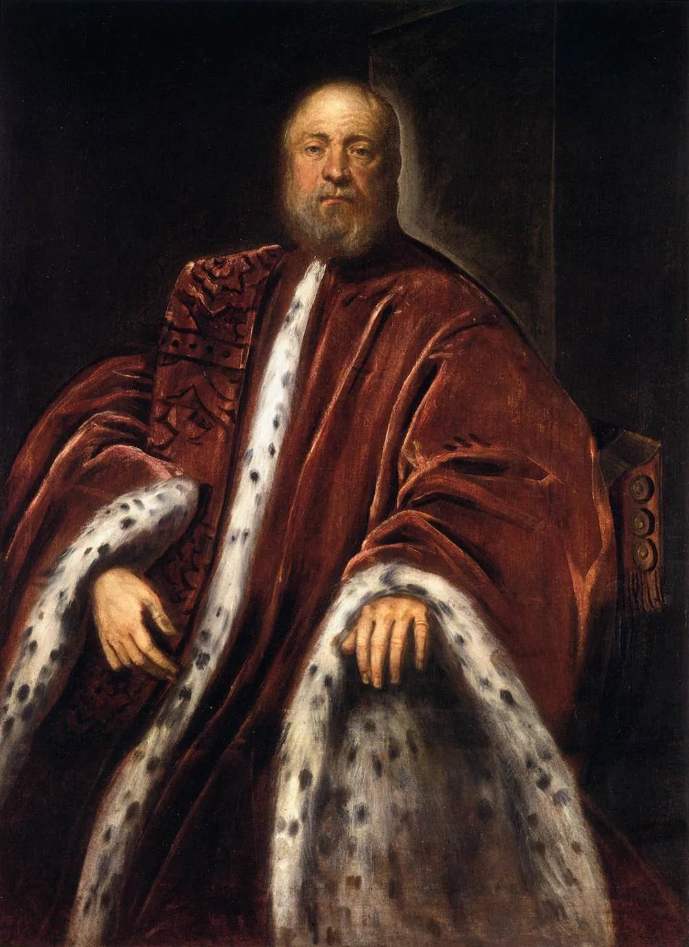 Un procureur de Saint-Marc - Jacopo Tintoretto image 1 reproduction d’œuvre d’art à l’huile