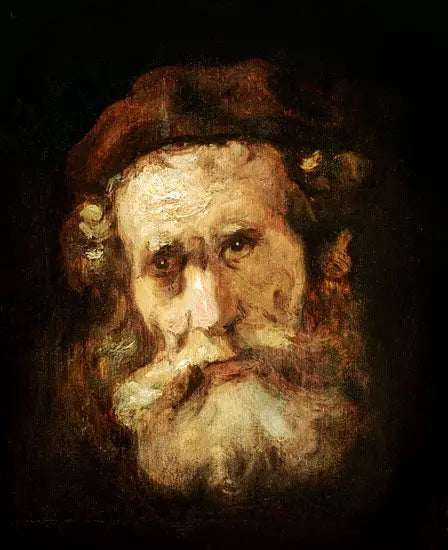 Un rabbin - Rembrandt