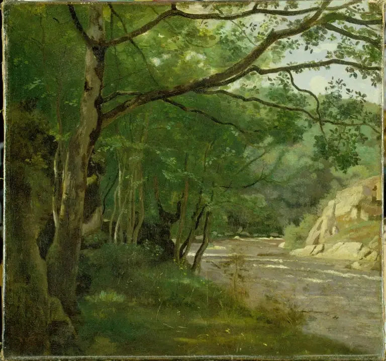 Un ravin du Morvan. Environs de Lormes - Jean-Baptiste Camille Corot