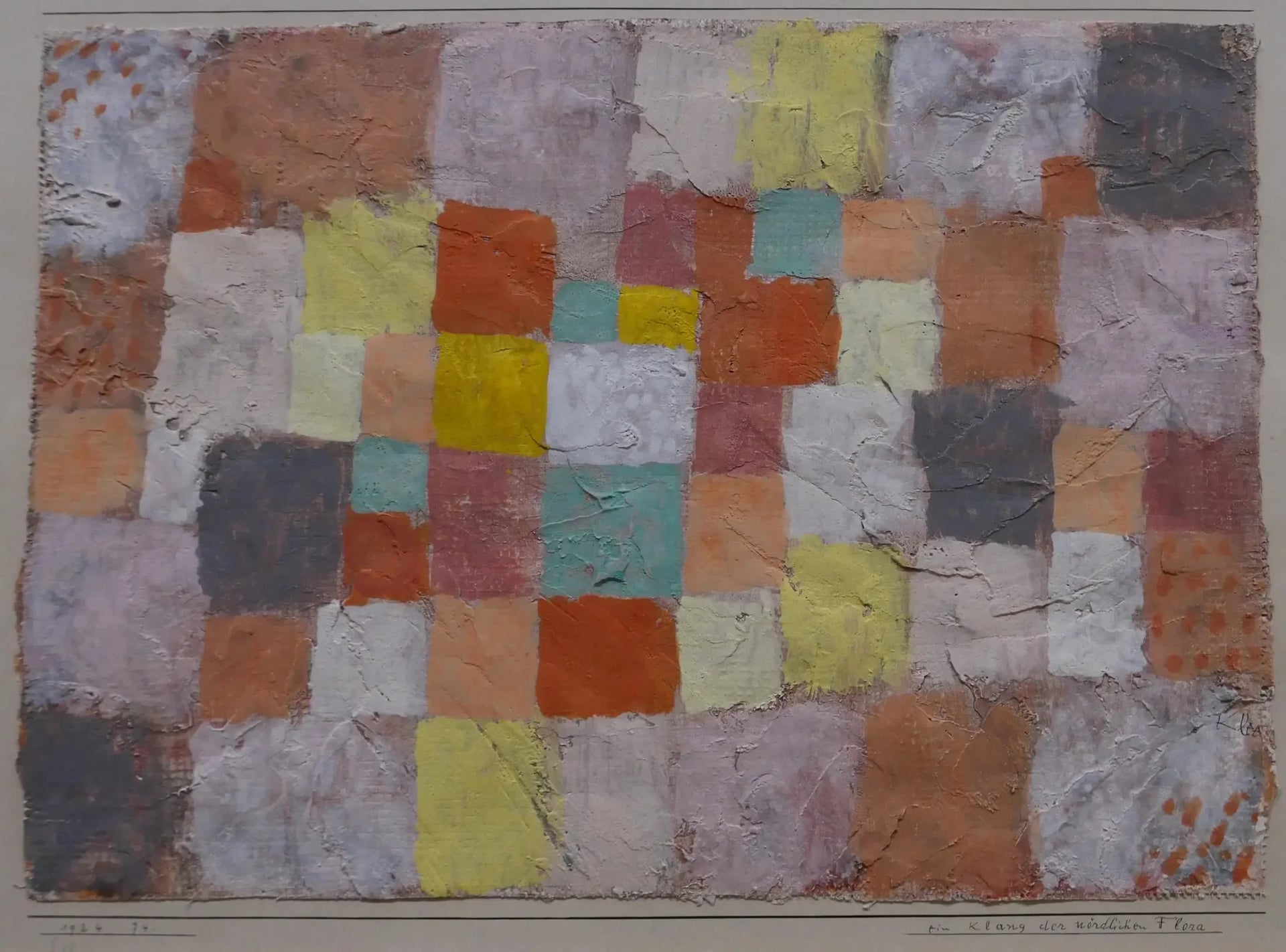Un son de la flore nordique - Paul Klee image 1 tableau peint à l’huile sur toile