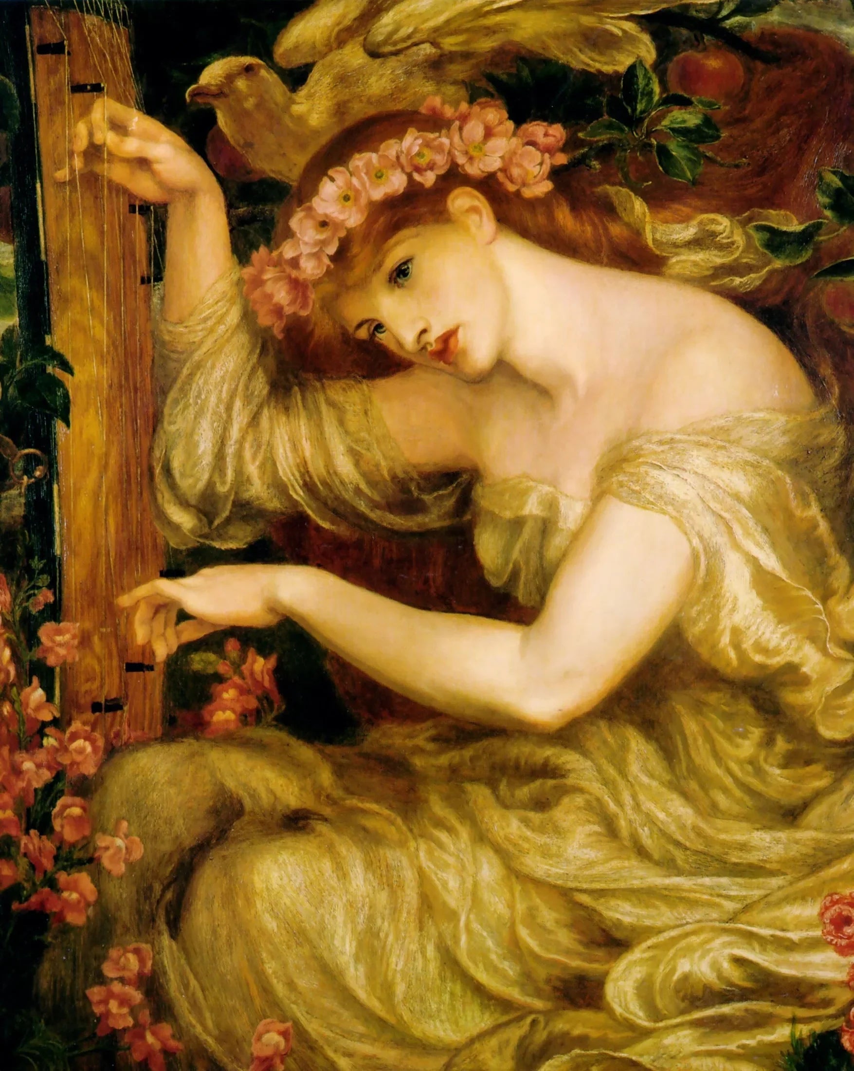 Un sort de mer - Dante Gabriel Rossetti image 1 copie de tableau peinte à la main