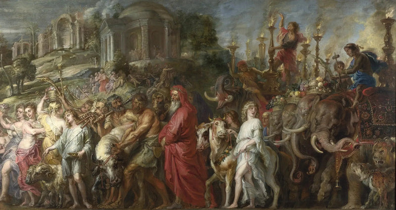Un triomphe romain - Peter Paul Rubens