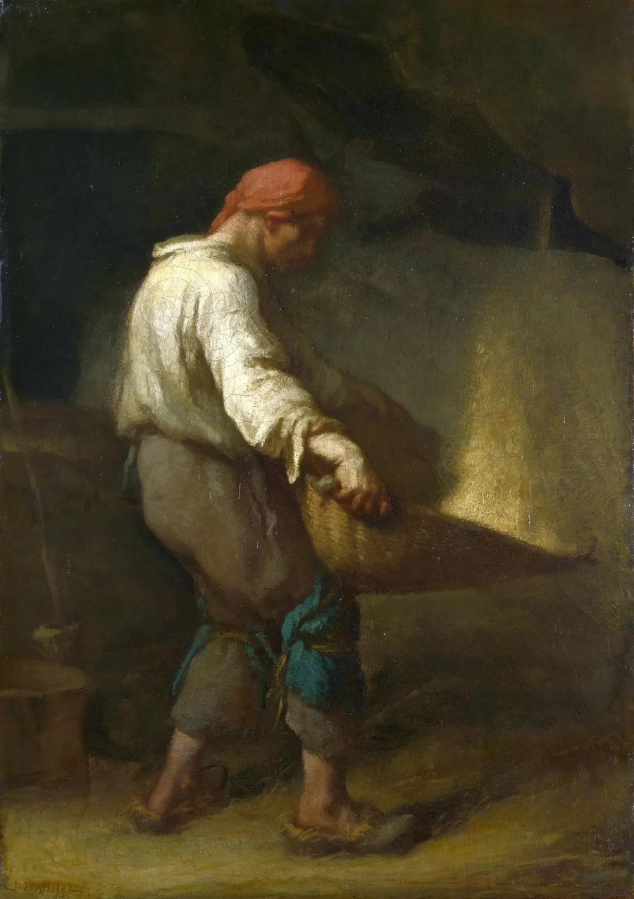 Un vanneur - Jean-François Millet