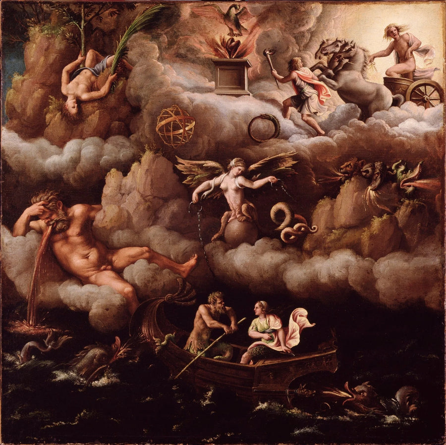Une allégorie de l'immortalité - Giulio Romano